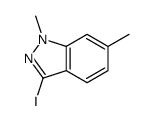 1,6-Dimethyl-3-iodo-1H-indazole picture