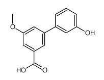 3-(3-hydroxyphenyl)-5-methoxybenzoic acid结构式