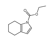 Ethyl 4,5,6,7-tetrahydroindole-1-carboxylate Structure