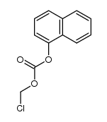 chloromethyl naphthalen-1-yl carbonate Structure