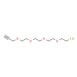 Propargyl-PEG4-thiol图片