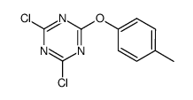 2,4-dichloro-6-p-tolyloxy-[1,3,5]triazine Structure