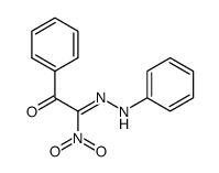 2-nitro-1-phenyl-2-phenylhydrazono-ethanone结构式