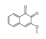 3-methoxy-1,2-naphthoquinone结构式