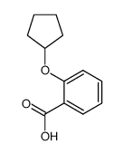 2-(cyclopentyloxy)benzoic acid Structure