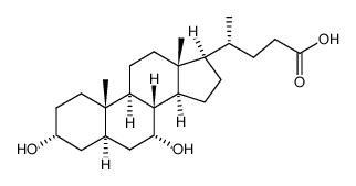 别鹅去氧胆酸结构式