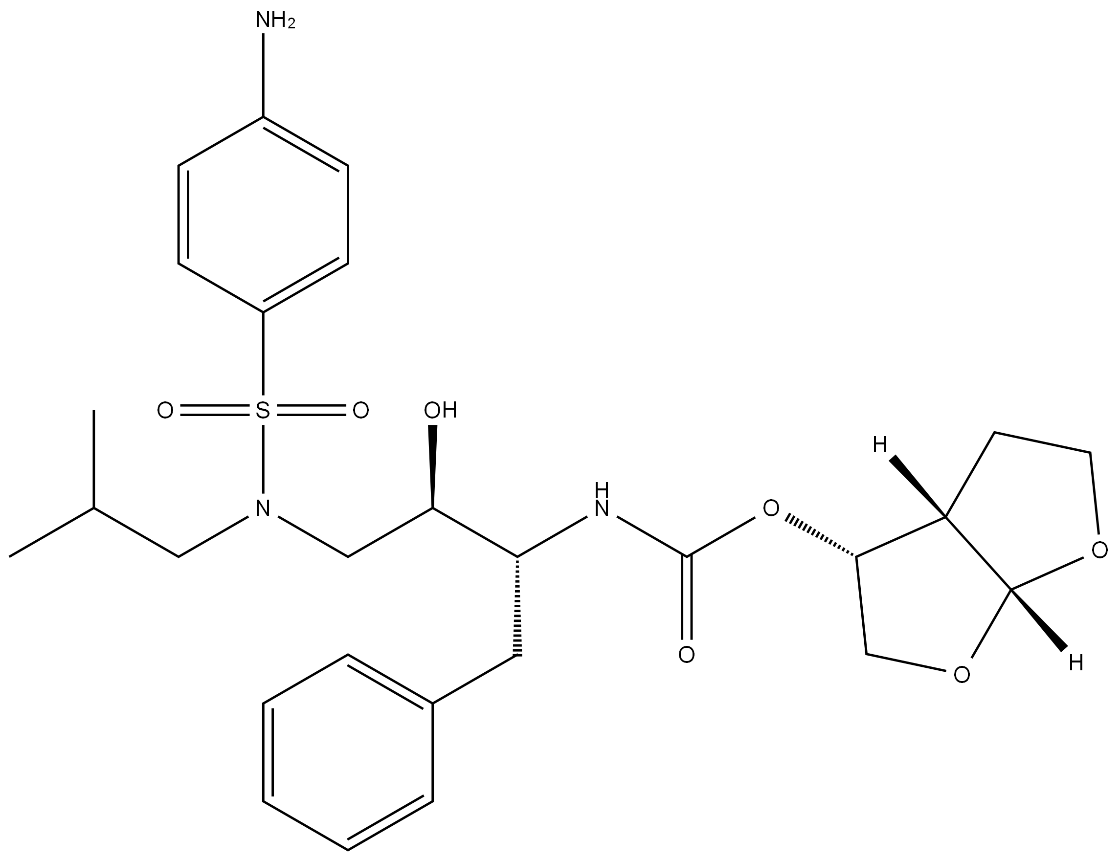 1-epi-Darunavir Structure