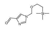 1-(2-trimethylsilylethoxymethyl)imidazole-4-carbaldehyde Structure