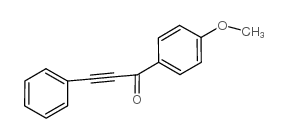 1-(4-甲氧基-苯基)-3-苯基-propyn星空app结构式