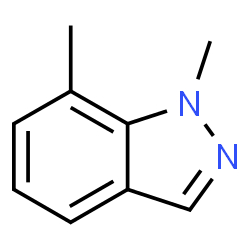 1,7-Dimethyl-1H-indazole Structure