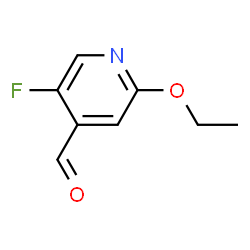 2-Ethoxy-5-fluoroisonicotinaldehyde Structure