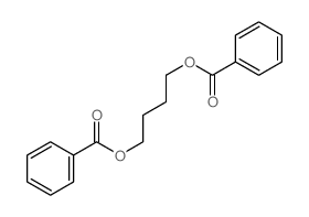 4-benzoyloxybutyl benzoate结构式