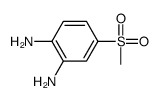 4-(甲基磺酰基)苯-1,2-二胺结构式