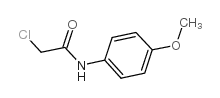 Acetamide,2-chloro-N-(4-methoxyphenyl)- Structure