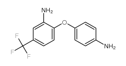2-(4-Aminophenoxy)-5-(trifluoromethyl)benzenamine Structure