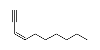 (E)-3-Decen-1-yne structure