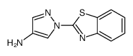 Benzothiazole, 2-(4-aminopyrazol-1-yl)- (8CI) picture