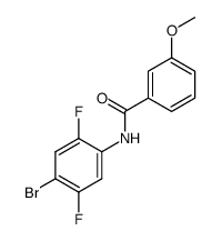 N-(4-溴-2,5-二氟苯基)-3-甲氧基苯甲酰胺图片