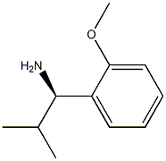 (1R)-1-(2-METHOXYPHENYL)-2-METHYLPROPAN-1-AMINE结构式