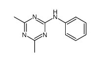 (4,6-dimethyl-[1,3,5]triazin-2-yl)-phenyl-amine结构式