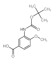 Boc-3-氨基-4-甲氧基苯甲酸图片