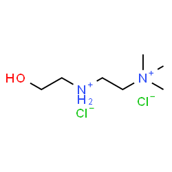 N1-(2-HYDROXYETHYL)-N2,N2,N2-TRIMETHYLETHANE-1,2-DIAMINIUM CHLORIDE picture