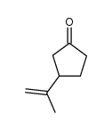 3-[Propenyl-(2)]-cyclopentanon结构式