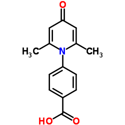 4-(2,6-Dimethyl-4-oxo-1(4H)-pyridinyl)benzoic acid picture