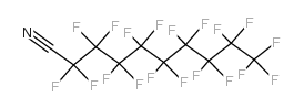 Nonadecafluorodecanenitrile Structure