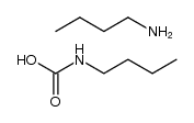 Butylammonium butylcarbamate Structure