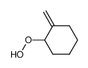 1-hydroperoxy-2-methylenecyclohexane Structure