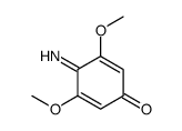 4-Imino-3,5-dimethoxy-2,5-cyclohexadien-1-one结构式