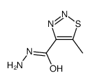 5-methylthiadiazole-4-carbohydrazide Structure