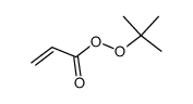 tert-Butyl peracrylate Structure