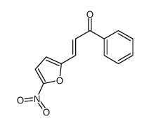 (Z)-3-(5-nitrofuran-2-yl)-1-phenylprop-2-en-1-one Structure