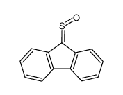 fluorenethione S-oxide Structure