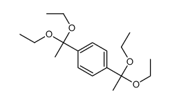 1,4-bis(1,1-diethoxyethyl)benzene结构式