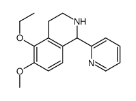 5-ethoxy-6-methoxy-1-pyridin-2-yl-1,2,3,4-tetrahydroisoquinoline Structure