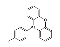 10-(4-methylphenyl)phenoxarsinine结构式