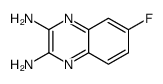 2,3-Quinoxalinediamine,6-fluoro-(9CI) Structure