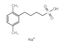 4-(2,5-dimethylphenyl)butane-1-sulfonic acid structure