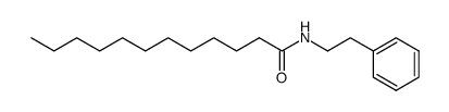 N-phenethyldodecanamide Structure