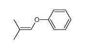 (2-methyl-1-propenyl) phenyl ether结构式