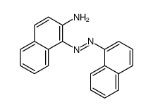 2-Amino[1,1'-azobisnaphthalene]结构式