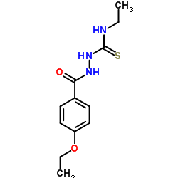 2-(4-Ethoxybenzoyl)-N-ethylhydrazinecarbothioamide图片