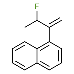 Naphthalene, 1-(2-fluoro-1-methylenepropyl)- (9CI)结构式