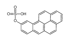 BENZO(A)PYRENYL-9-SULPHATE structure