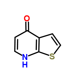 Thieno[2,​3-​b]​pyridin-​4-​ol结构式