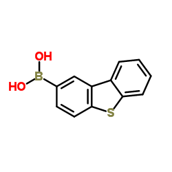 二苯并噻吩-2-硼酸结构式