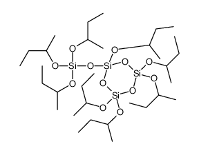 Silicic acid tris(1-methylpropyl)2,4,4,6,6-pentakis(1-methylpropoxy)cyclohexanetrisiloxane-2-yl ester picture